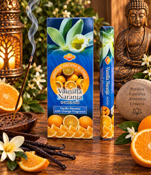 Incienso Vainilla Naranja SAC